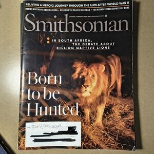 Smithsonian Magazine - Born to be Hunted Cover